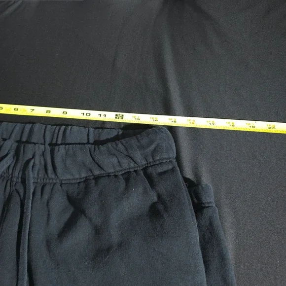 MNML Jogger Sweatpants Mens Black Cotton Blend Drawstring JLounge Size Large - Picture 7 of 13